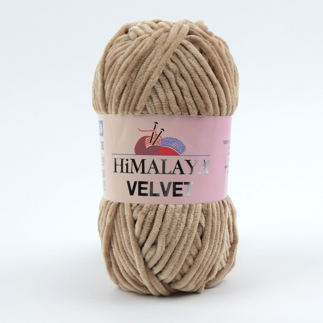 himalaya-velvet-chenille-yarn-90017-camel_1080x هيمالايا فيلفيت-بيج (90017) - الصورة 1