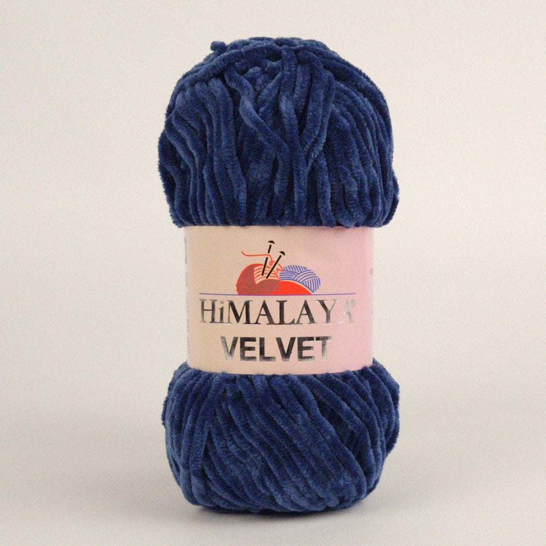 himalaya-velvet-chenille-yarn-90021-navy-blue_1080x هيمالايا فيلفيت كحلي (90021) - الصورة 1