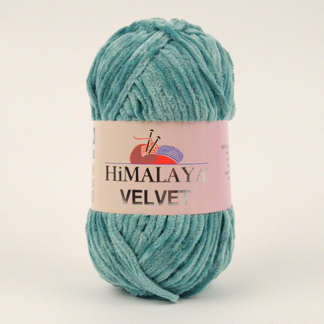 himalaya-velvet-chenille-yarn-90054-green_1080x هيمالايا فيلفيت-مينت (90054) - الصورة 1